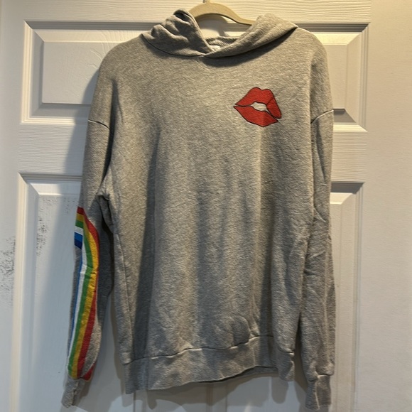 Lauren Moshi Harmony Daisy Oversized Hoodie Sweatshirt S - Picture 7 of 11